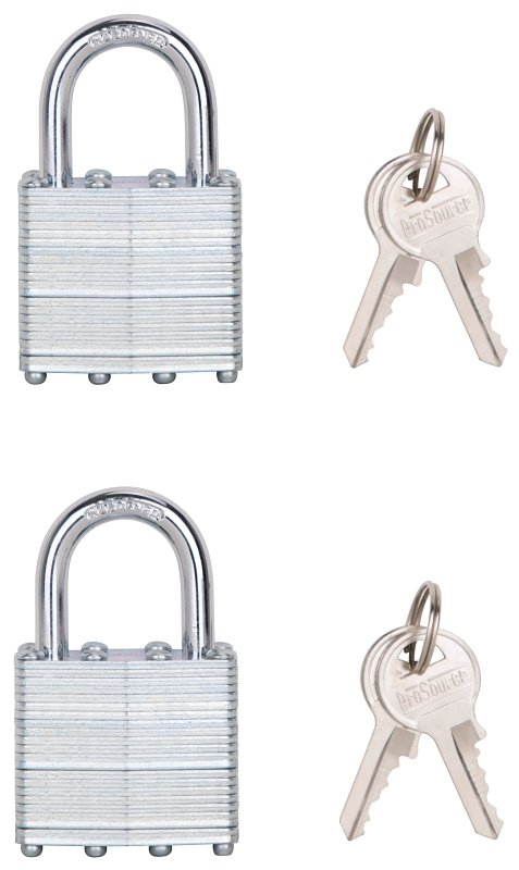 PADLOCK STEEL 1-1/2IN VRTCL KA