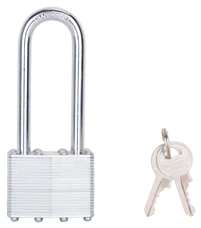 PADLOCK STEEL 2-3/4IN VRTCL KD
