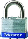 PADLOCK STL 1KEY VRTCLR 1IN   