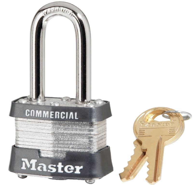PADLOCK STL 4P KA VRTCLR 3/4IN