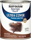 PAINT ACRY SATIN NUTMEG 1/2PT 