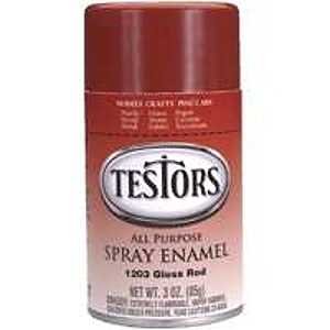 PAINT CAN ENAML GLOSS RED 3 OZ
