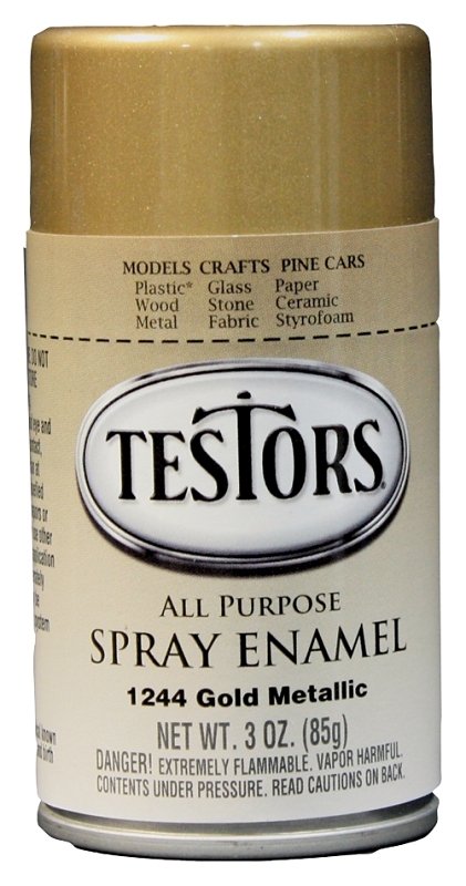 PAINT CAN ENM METALLC GLD 3 OZ