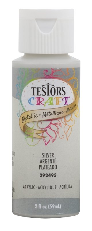 PAINT CRAFT ACRY MTLACSLVR 2OZ