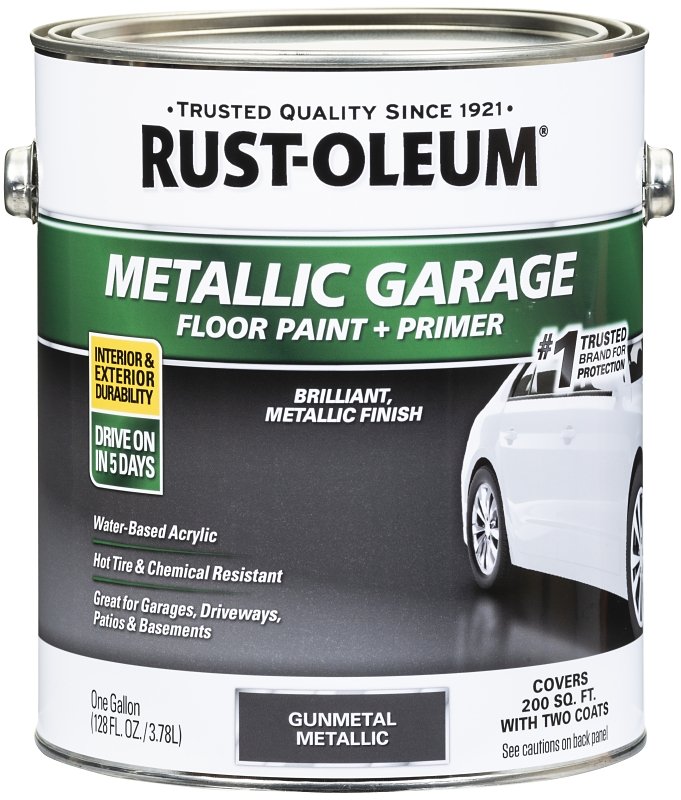 PAINT FLOOR MTLAC GUNMETL 1GAL
