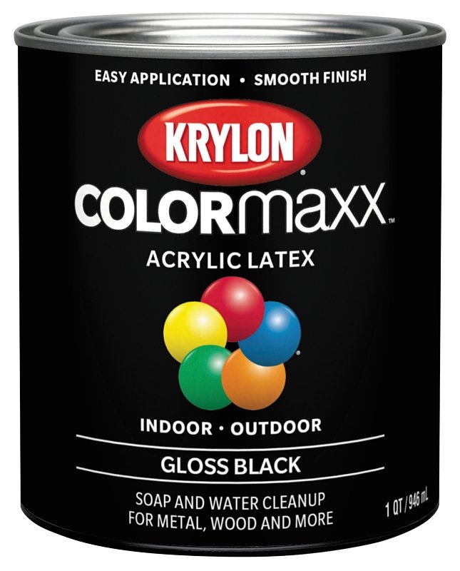 PAINT GLOSS BLACK 1QUART      