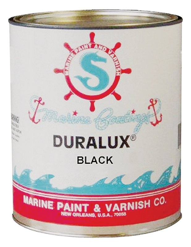 PAINT MARINE ALKYD BLACK QUART