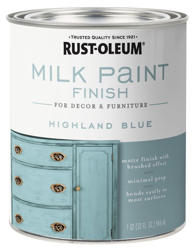 PAINT MLK FNSH HGHLAND BLU 1QT