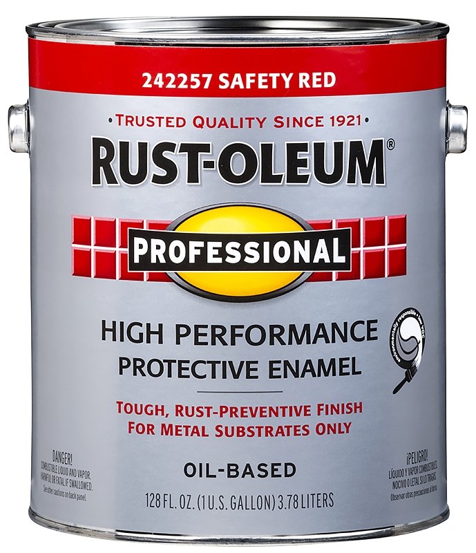 PAINT RUST OBS VOC SFTY RED GA