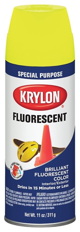 PAINT SPRAY FLUOR LEMON 11OZ  