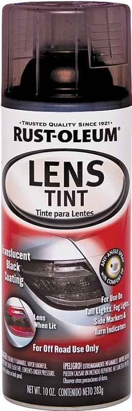 PAINT SPRAY LENS TINT BLK 10OZ
