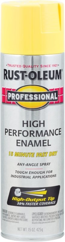 PAINT SPRAY OSHA SFTY YEL 15OZ
