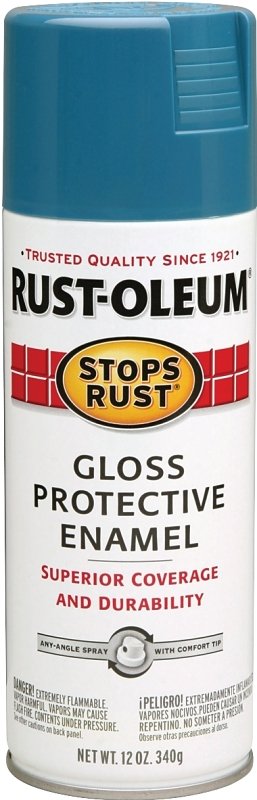 PAINT SPRAY RUSTSTOP MAUI BLUE
