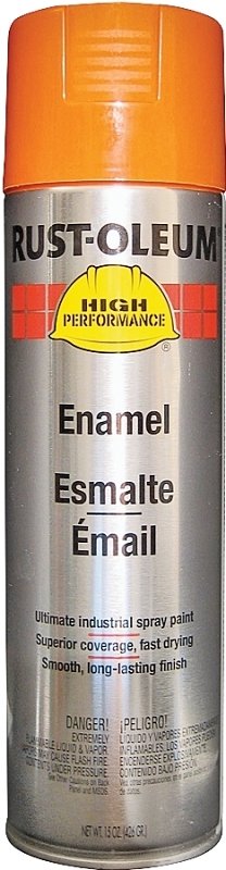 PAINT SPRAY SAFETY ORANGE 15OZ
