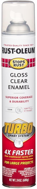 PAINT SPRAY TURBO GLOSS CLEAR 