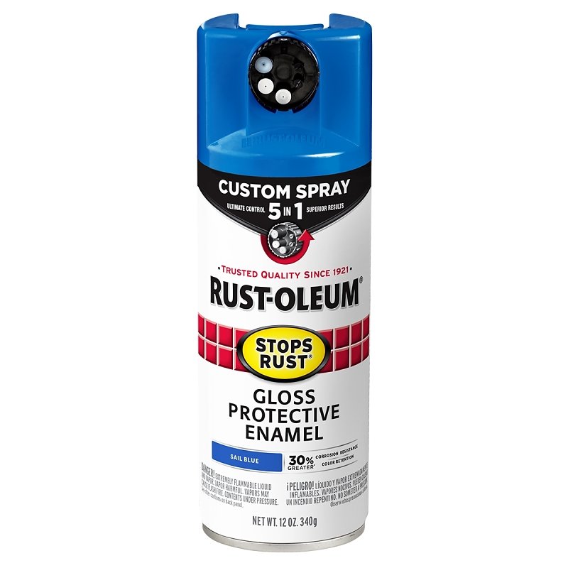 PAINT SPRY 5IN1 GLO SALBLU12OZ