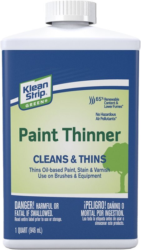 PAINT THINNER GREEN CARB QT   