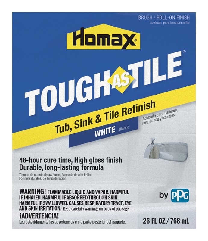 PAINT TUB TILE 26OZ EPXY BRUSH