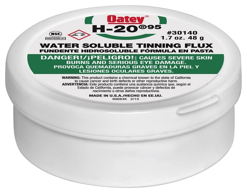 PASTE FLUX WATER SOLUBLE 1.7OZ