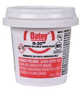 PASTE FLUX WATER SOLUBLE 4OZ  