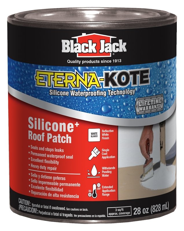 PATCH ROOF SILICONE WHITE 1 QT