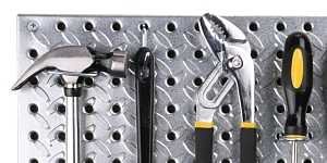 PEGBOARD STEEL 16X32IN        