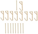 PICTURE HANGER 20LB POL BRASS 