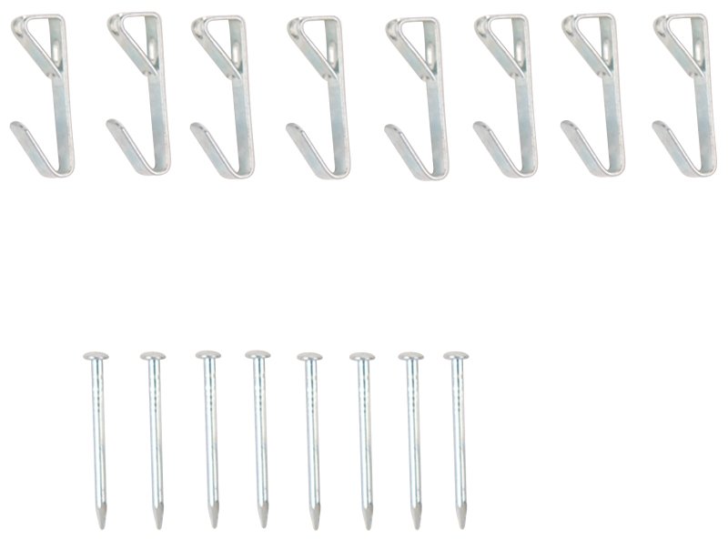 PICTURE HANGER W/NAIL 10LB ZP 