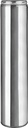 PIPE CHIMNEY INSULATED 36IN SS