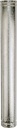 PIPE GAS VENT DBL WALL 3X60IN 