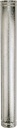 PIPE GAS VENT DBL WALL 5X48IN 