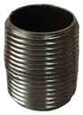 PIPE NIPPLE BLACK 1-1/2XCLOSE 