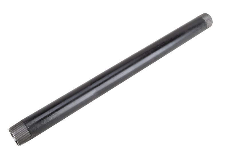 PIPE NIPPLE BLACK 1-1/4X24    