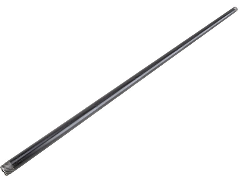 PIPE NIPPLE BLACK 1X48        