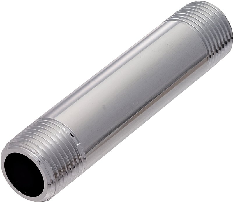 PIPE NIPPLE POL CHR 3/8IPS X 3