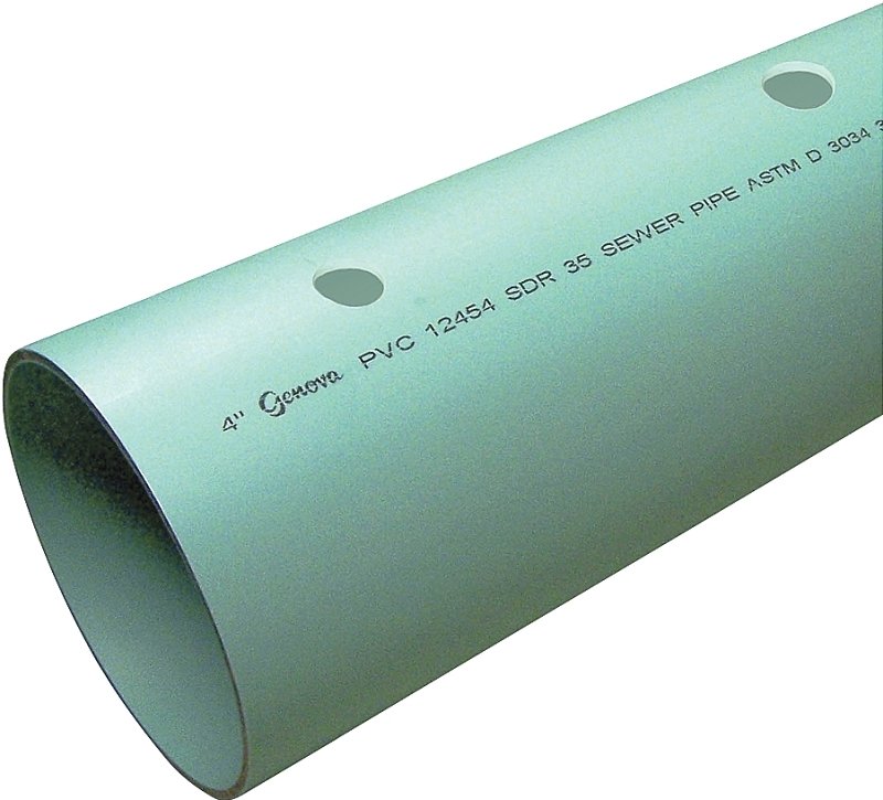 [4145488] 4"x10' PVC Sewer SDR35 Perf