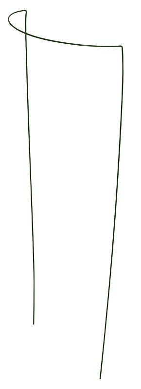 [7406366] PLANT PROP HLF RND 12IN X 34IN