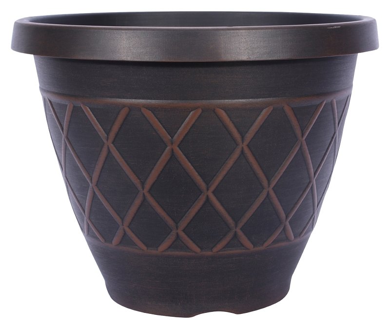 [8249138] PLANTER GARDEN ROUND 15IN     