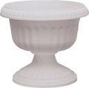 PLANTER GRECIAN URN/WHITE 12IN