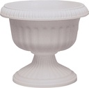 PLANTER GRECIAN URN/WHITE 18IN