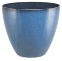 PLANTER RESIN BLUE 15IN       