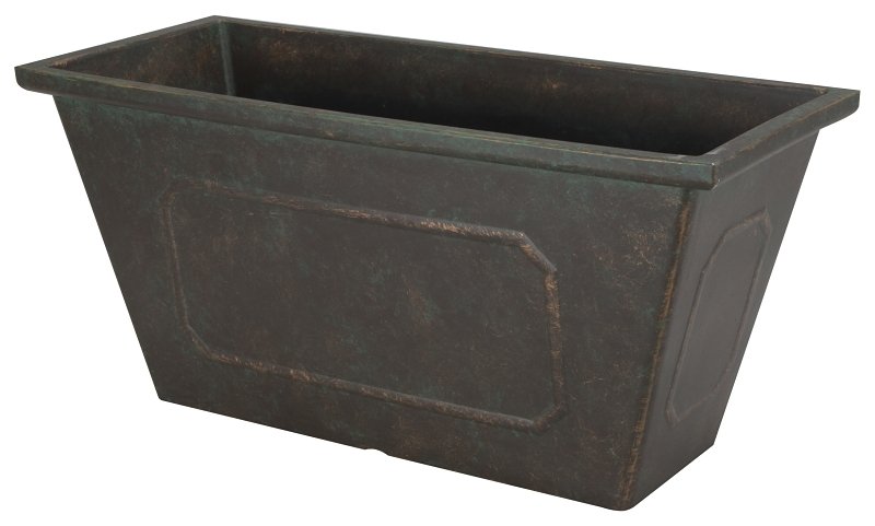 [9134347] PLANTER RSN METALLIC 19X8IN   