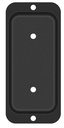 PLATE HNGR&CONN STL BLK 2X4IN 