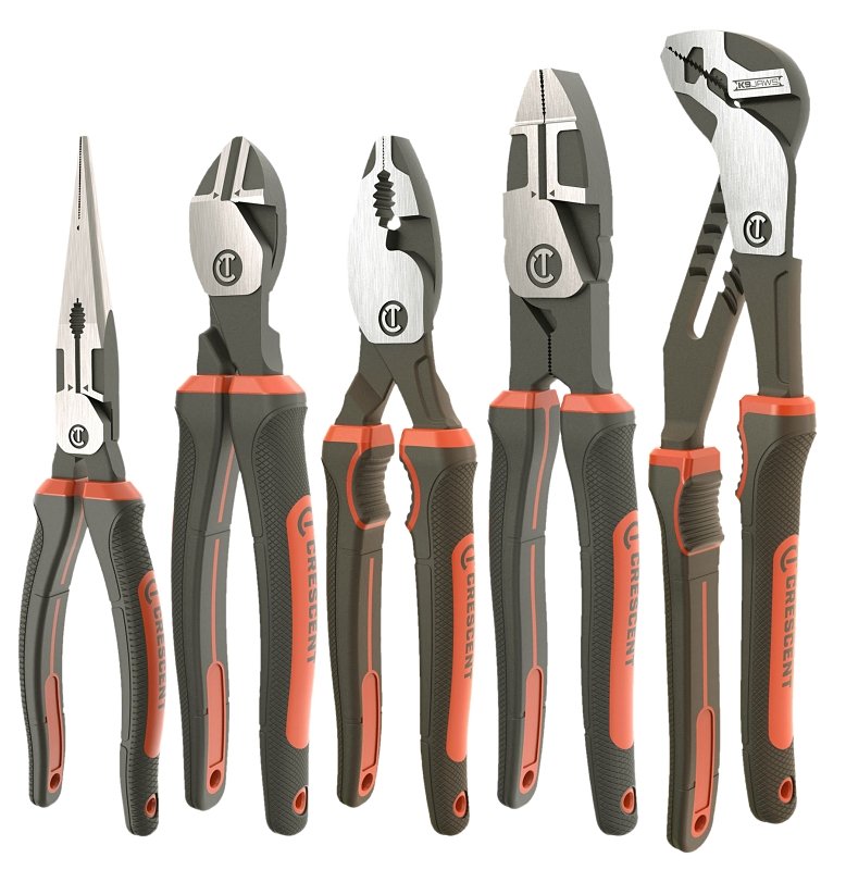 [7416993] PLIER SET MIXED ALLOY STL 5PC 