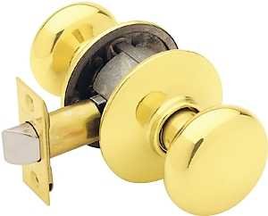 [6950414] PLYMOUTH PASSAGE KNOB BRT BRSS