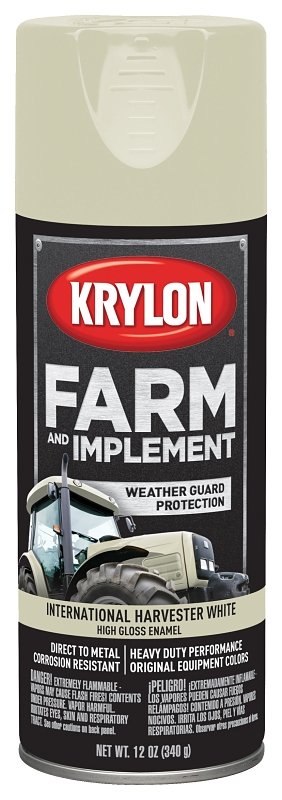 [2544427] PNT SPRAY HARVESTER WHITE 12OZ