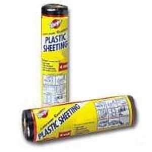 POLY FILM 20X25FT 6MIL BLACK  