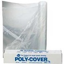 POLY FILM 8X50FT 4MIL CLEAR   