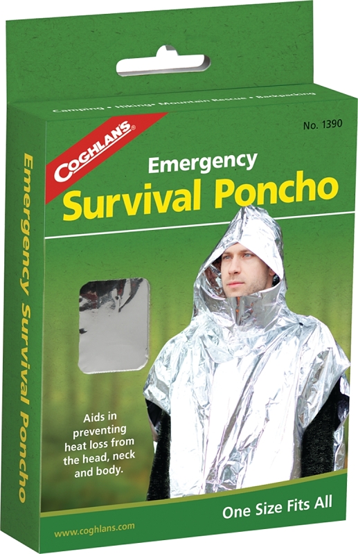 PONCHO EMERGENC SURVIVL ONE SZ