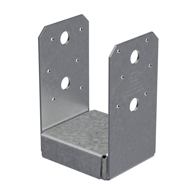 POST BASE ADJ W/UL ZMAX 4X4IN 